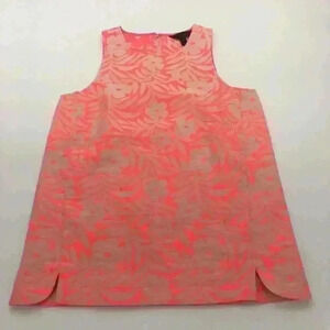 J. Crew Two Toned Shell Top Size 2 Tall